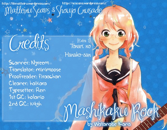 Mashikaku Rock Chapter 3.1 page 32 - Chapter 3.1 : Tonari no Hanako-san