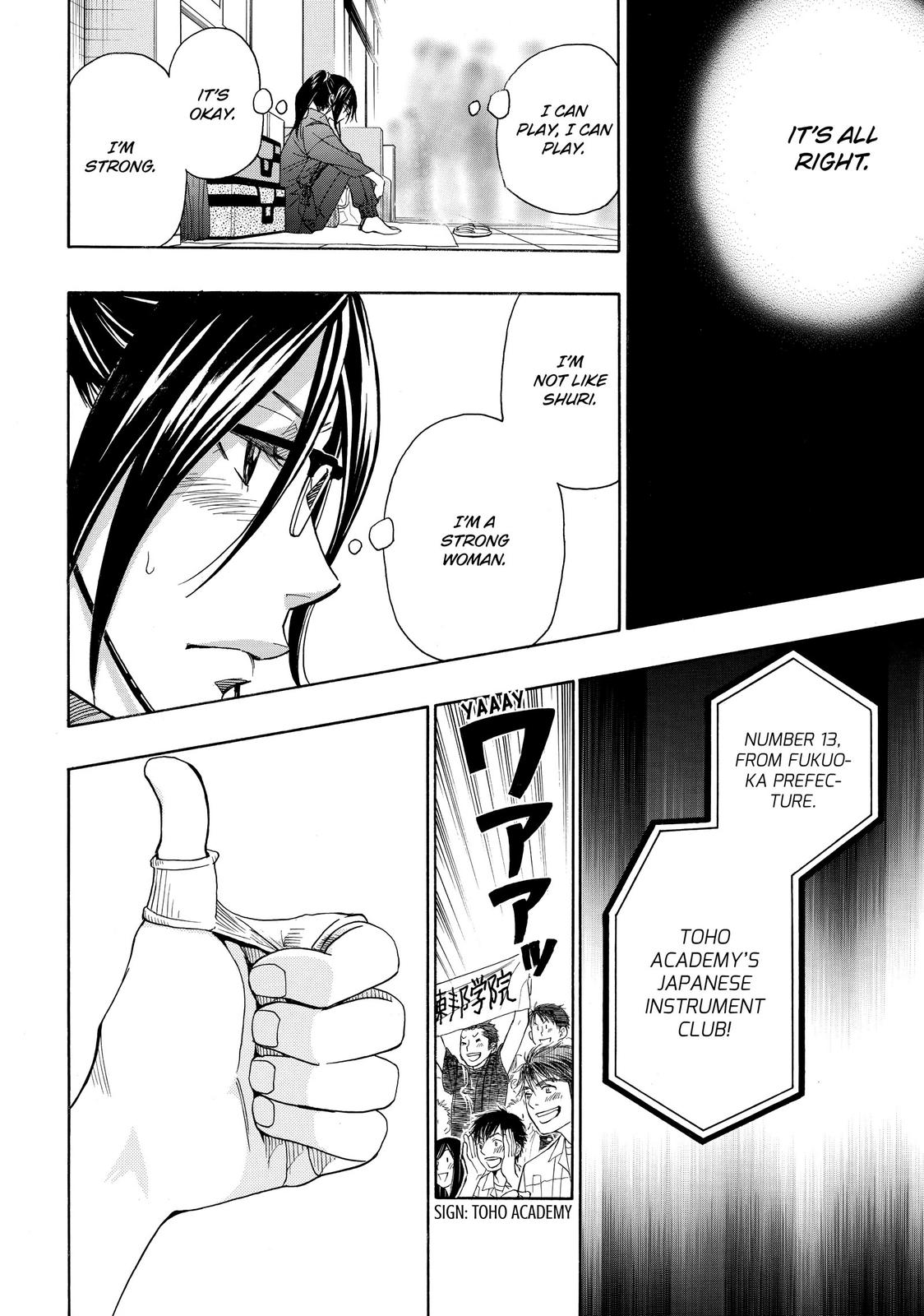 Mashiro no Oto Chapter 16 page 35 - Chapter 16