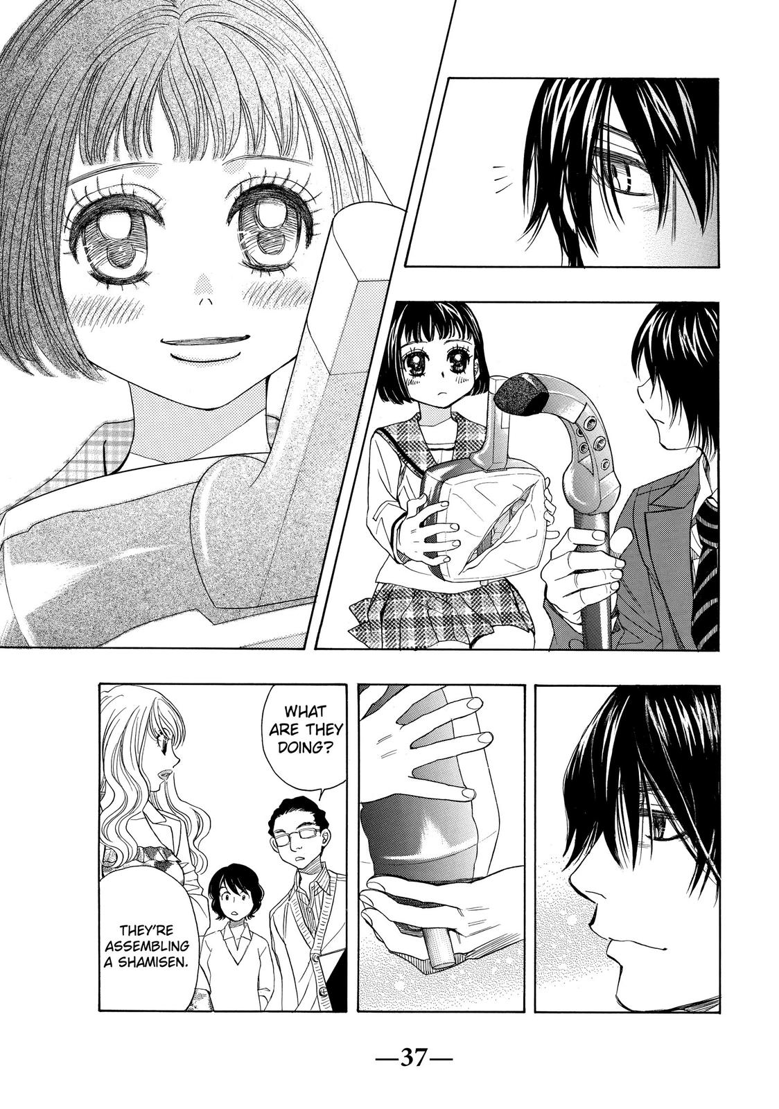 Mashiro no Oto Chapter 3 page 37 - Chapter 3
