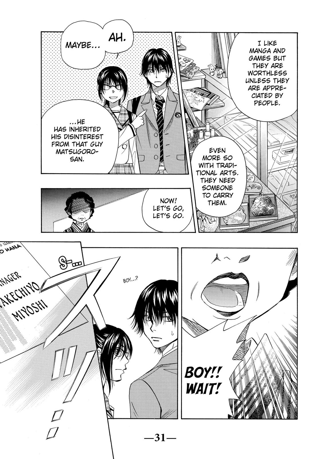 Mashiro no Oto Chapter 7 page 32 - Chapter 7