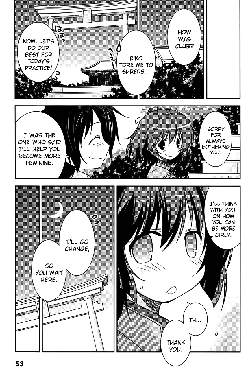 Mashiroiro Symphony - Twinkle Moon Chapter 2.2 page 15 - Chapter 2 v2 : Keep smiling like that forever