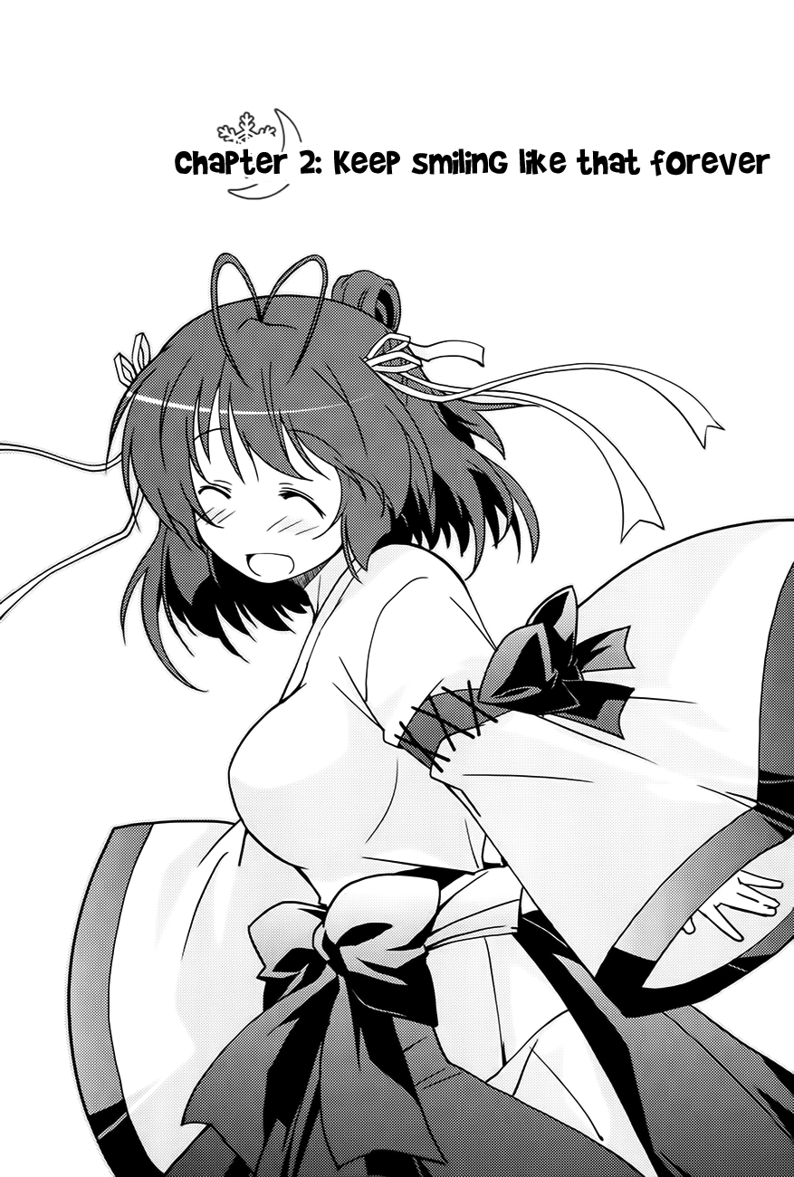 Mashiroiro Symphony - Twinkle Moon Chapter 2.2 page 3 - Chapter 2 v2 : Keep smiling like that forever
