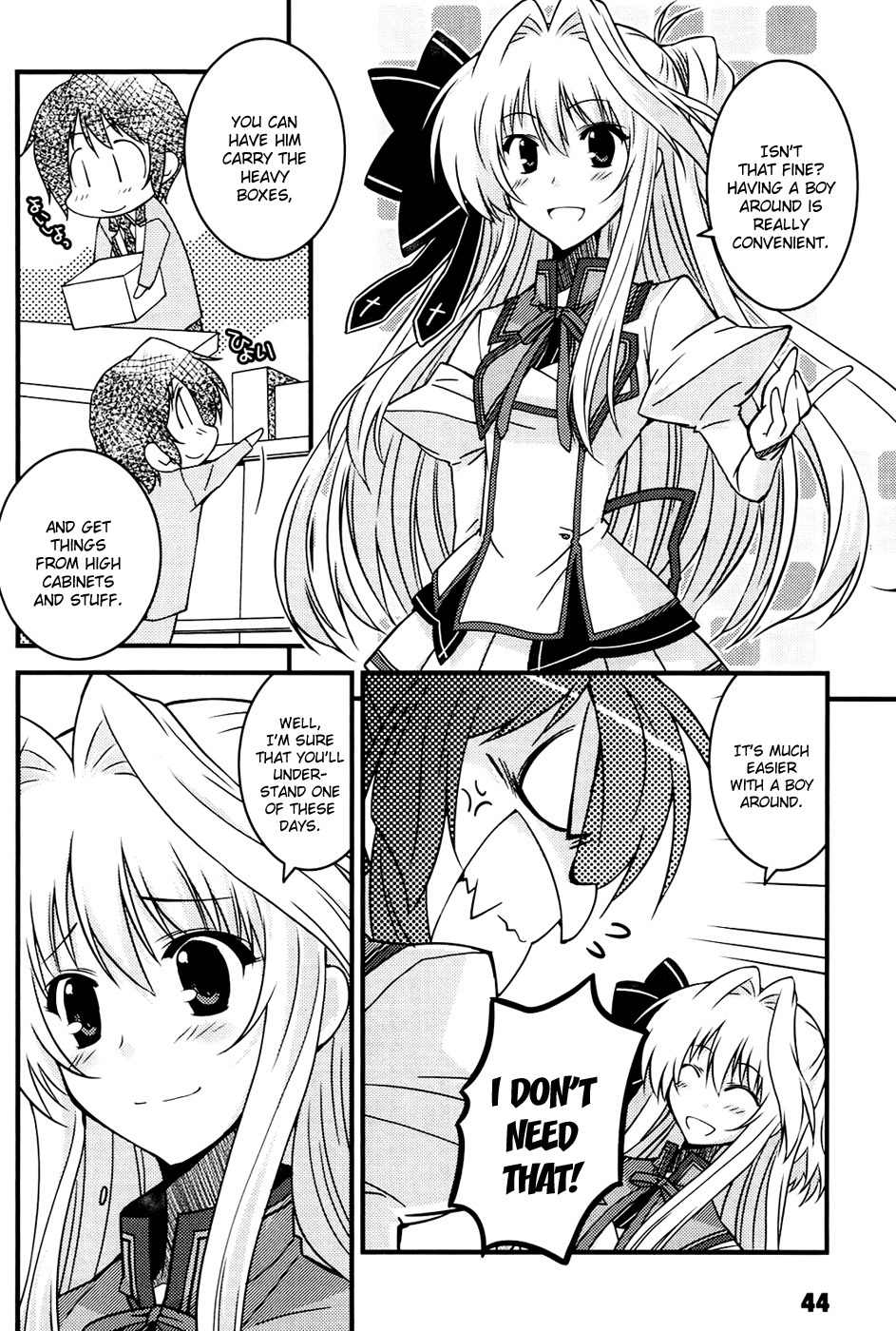 Mashiroiro Symphony - Wind of Silk Chapter 2 page 12 - Chapter 2: I Don't Want to Breathe the Same Air as You!