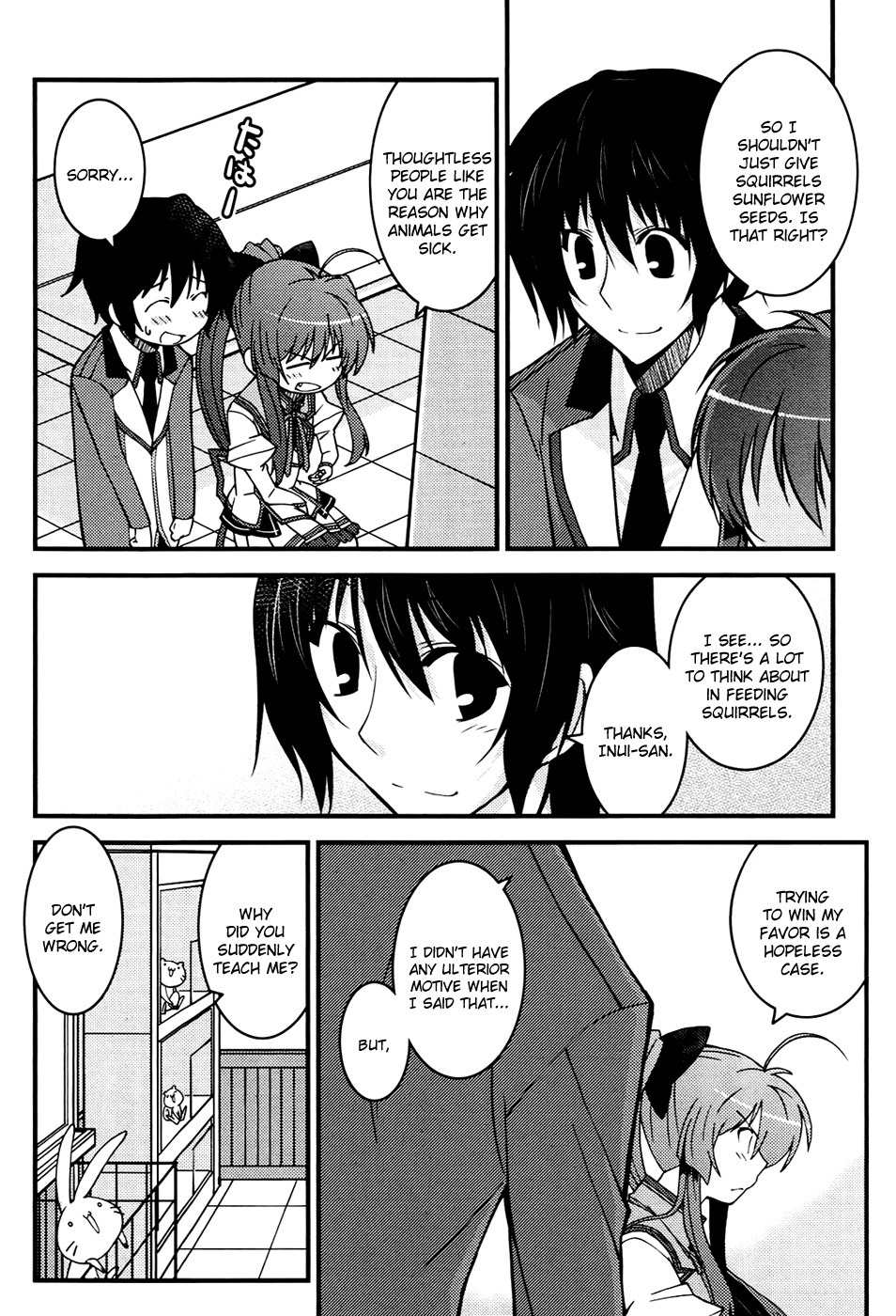 Mashiroiro Symphony - Wind of Silk Chapter 2 page 22 - Chapter 2: I Don't Want to Breathe the Same Air as You!