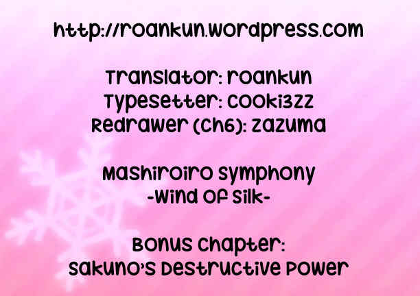 Mashiroiro Symphony - Wind of Silk Chapter 6.5 page 8 - Chapter 6.5: Sakuno's Destructive Power