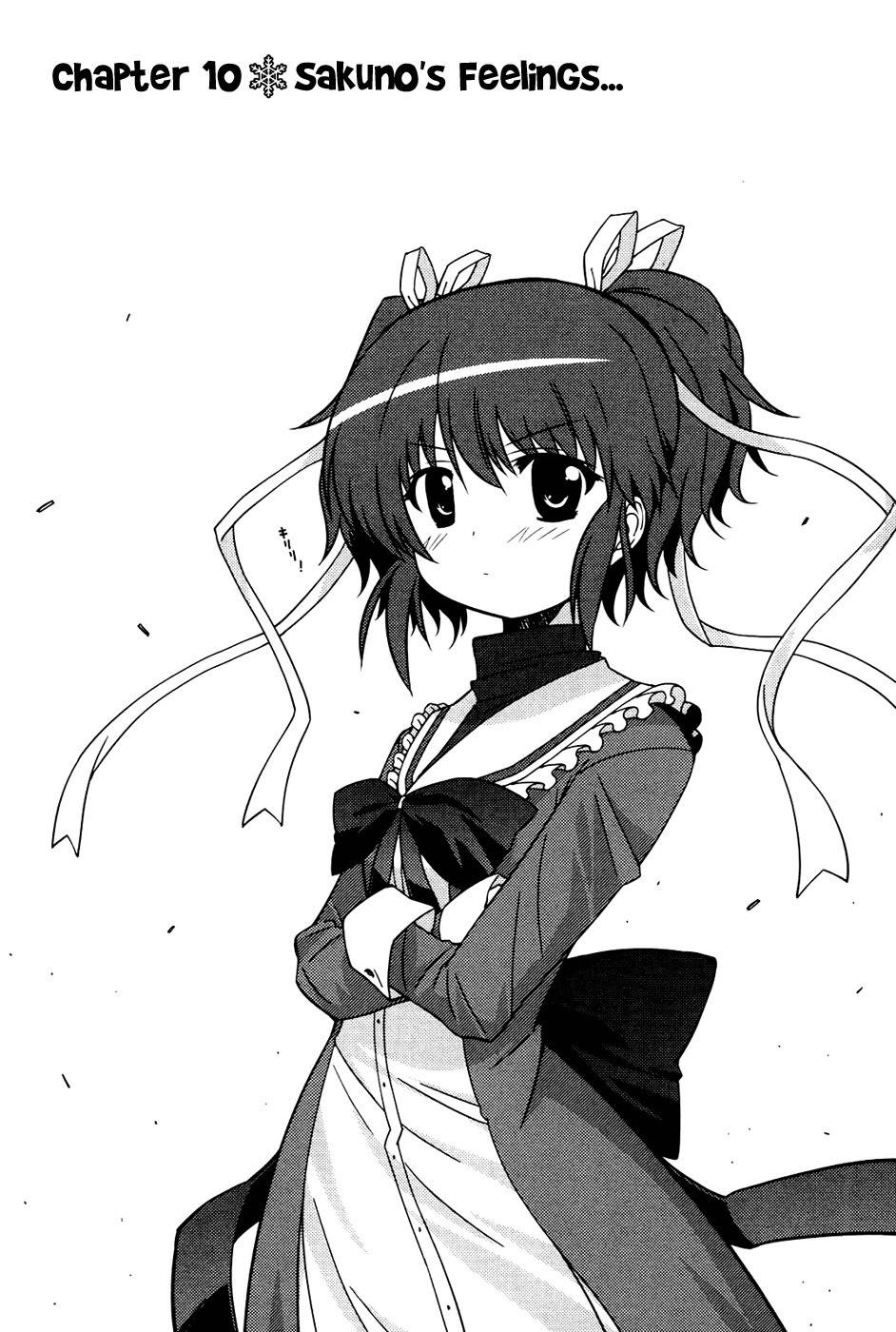 Mashiroiro Symphony Chapter 10 page 1 - Chapter 10: Sakuno's Feelings...