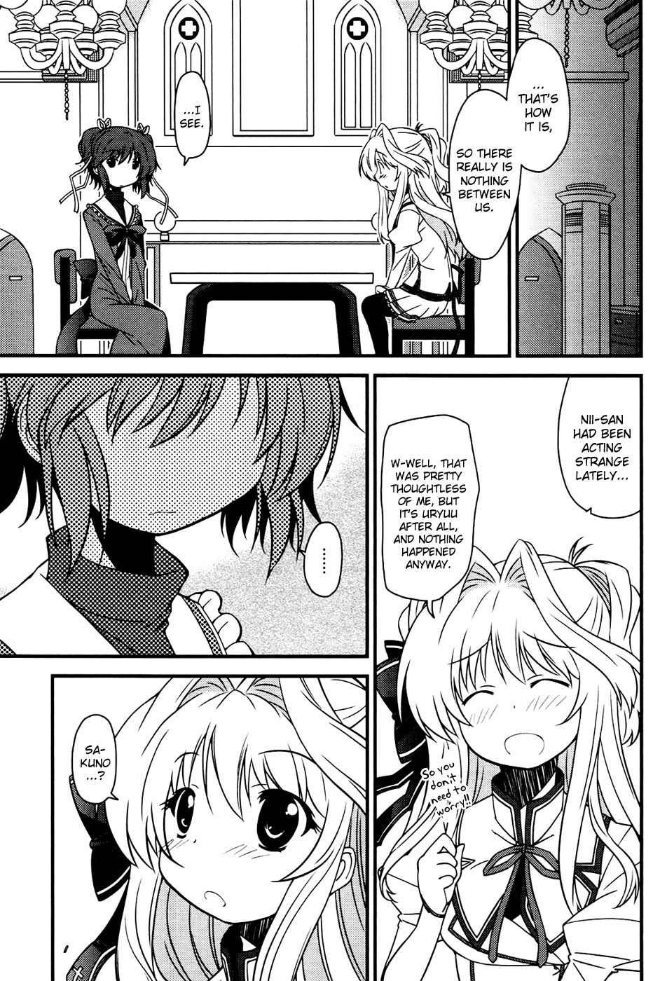 Mashiroiro Symphony Chapter 10 page 21 - Chapter 10: Sakuno's Feelings...