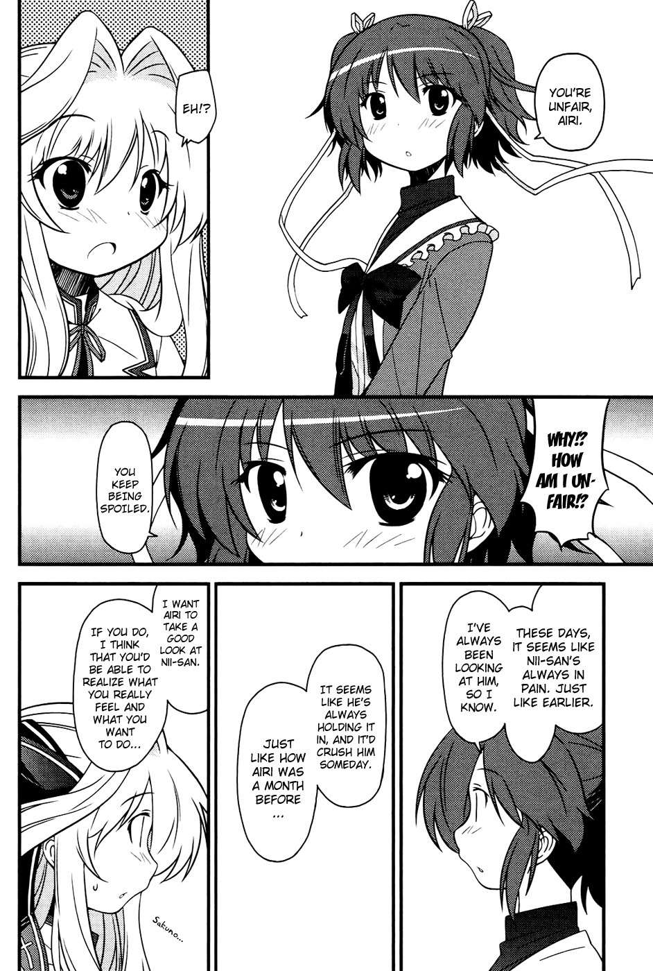 Mashiroiro Symphony Chapter 10 page 22 - Chapter 10: Sakuno's Feelings...