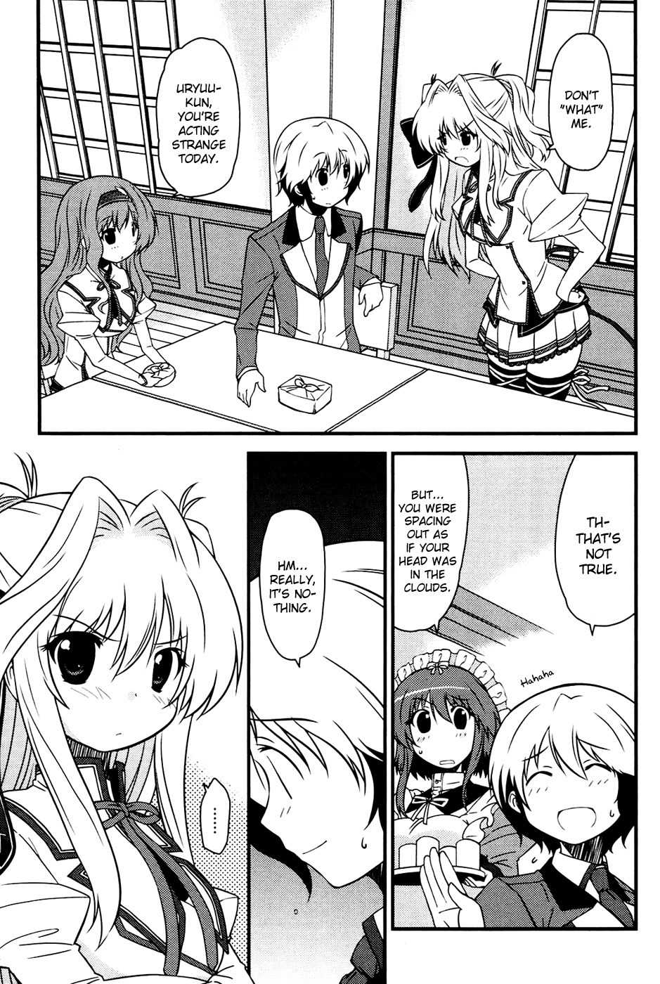 Mashiroiro Symphony Chapter 10 page 3 - Chapter 10: Sakuno's Feelings...