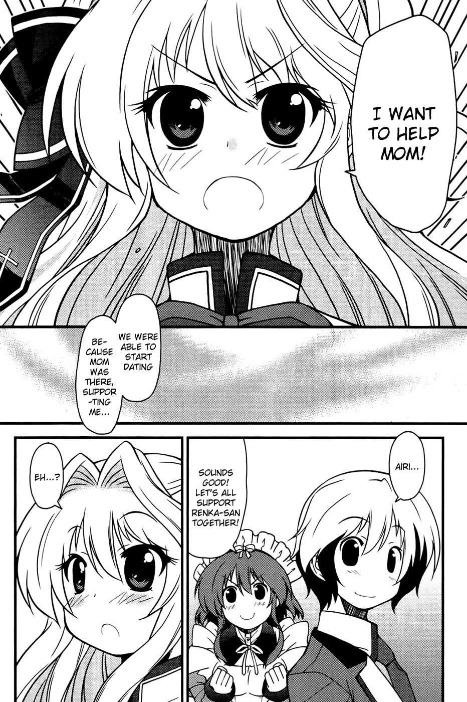 Mashiroiro Symphony Chapter 12 page 4 - Chapter 12: All Together, Everyone!