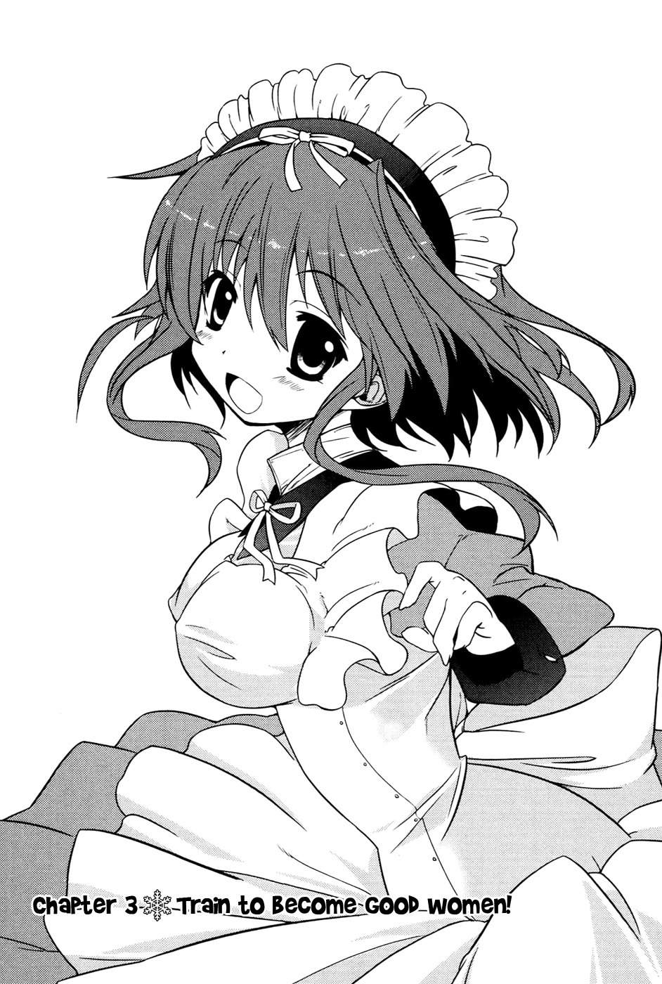 Mashiroiro Symphony Chapter 3 page 1 - Chapter 3: Train to Become Good Women!