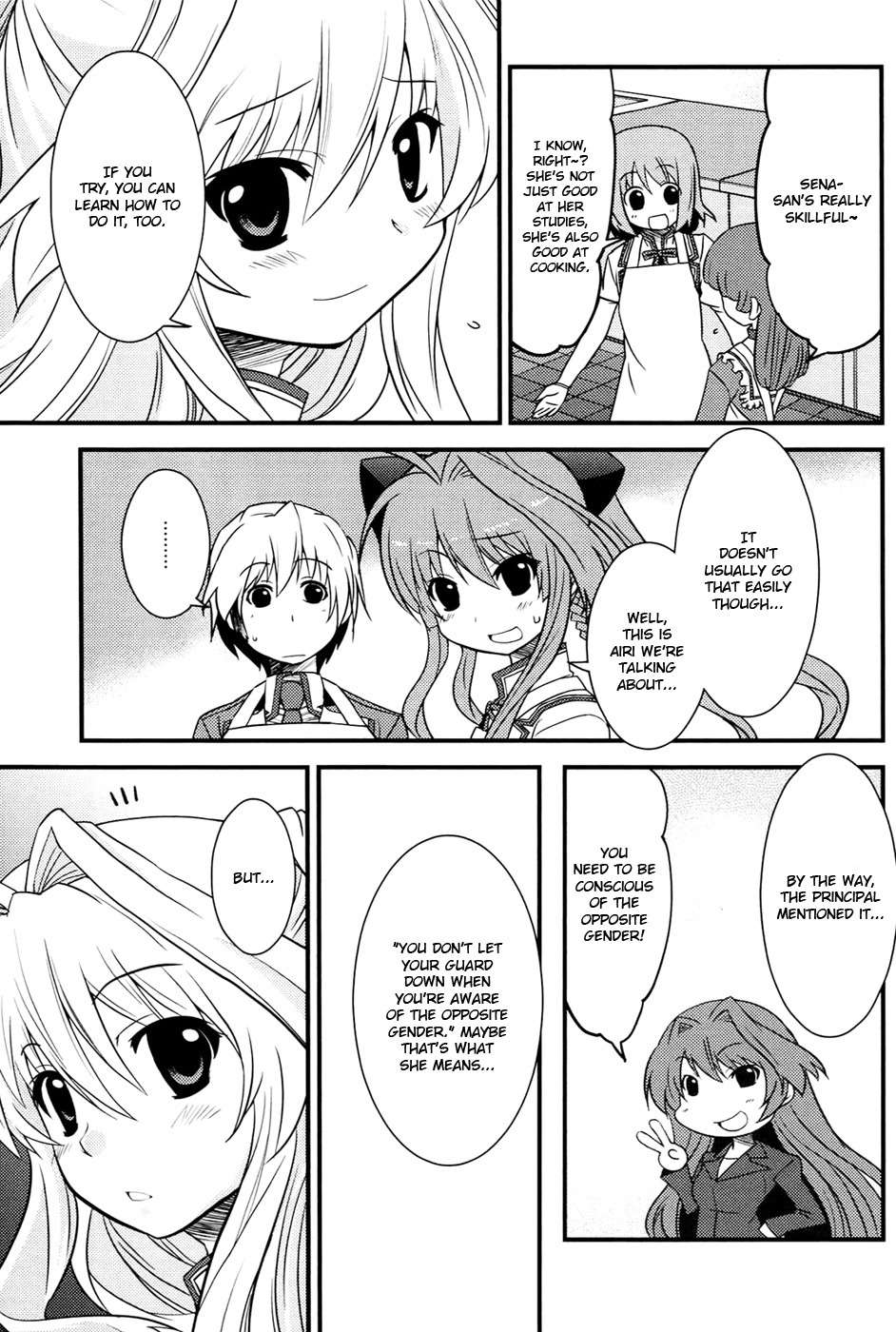 Mashiroiro Symphony Chapter 3 page 17 - Chapter 3: Train to Become Good Women!