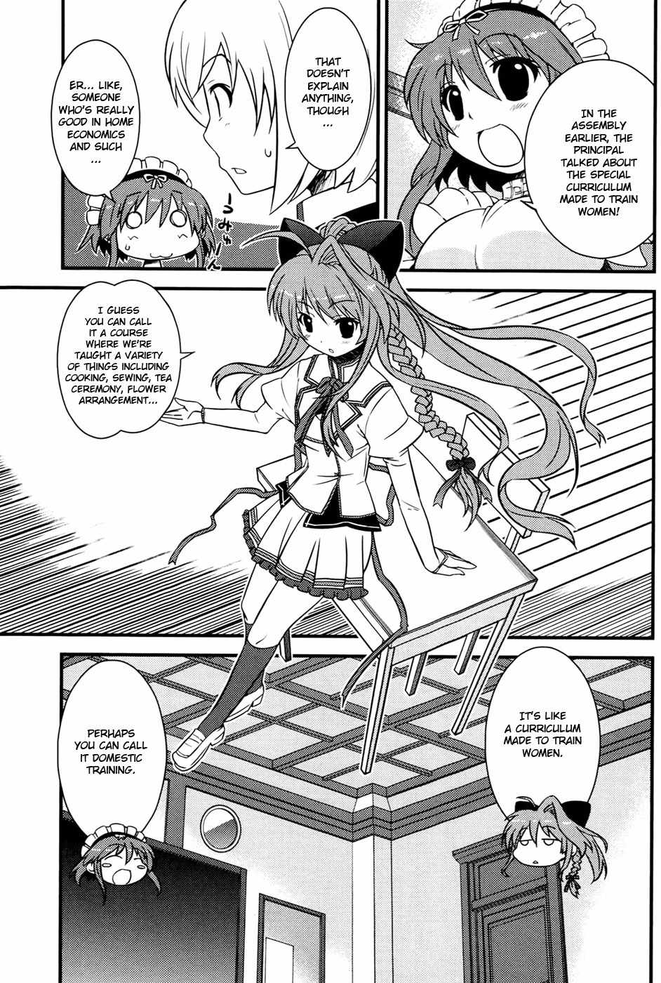 Mashiroiro Symphony Chapter 3 page 3 - Chapter 3: Train to Become Good Women!