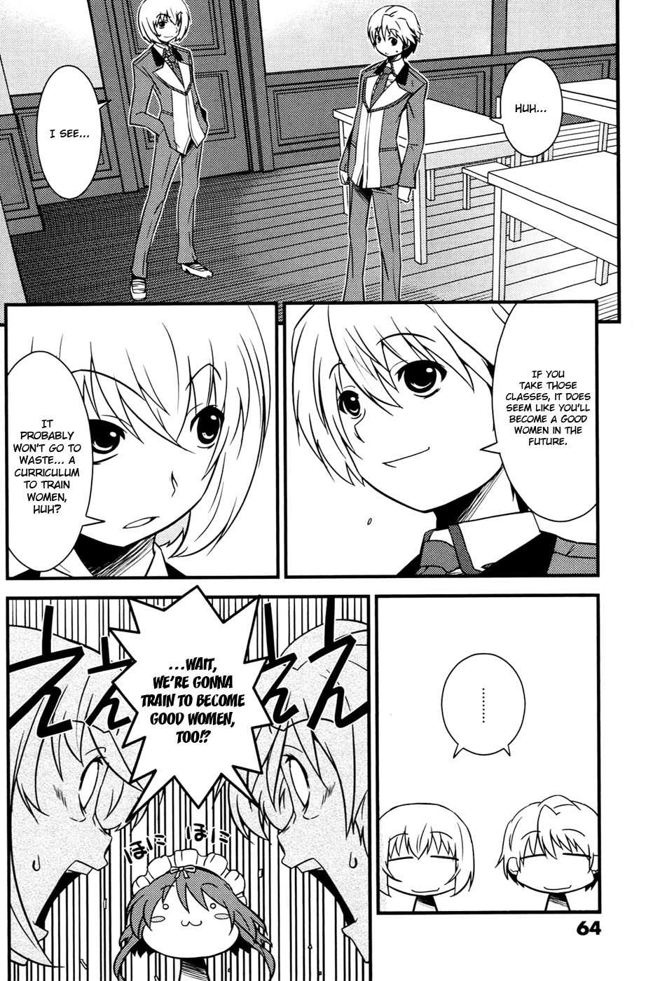 Mashiroiro Symphony Chapter 3 page 4 - Chapter 3: Train to Become Good Women!