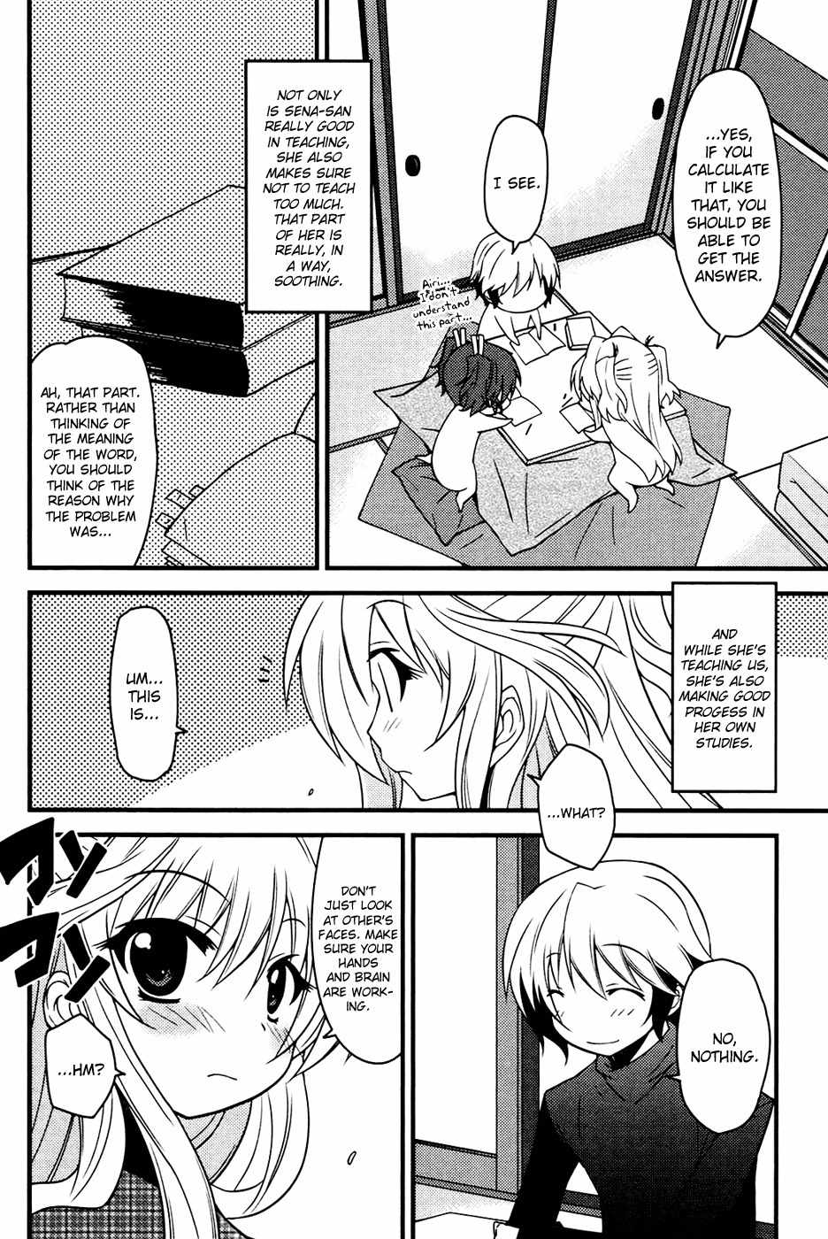 Mashiroiro Symphony Chapter 8 page 12 - Chapter 8: This is the Kind of Atmosphere I want to Breathe