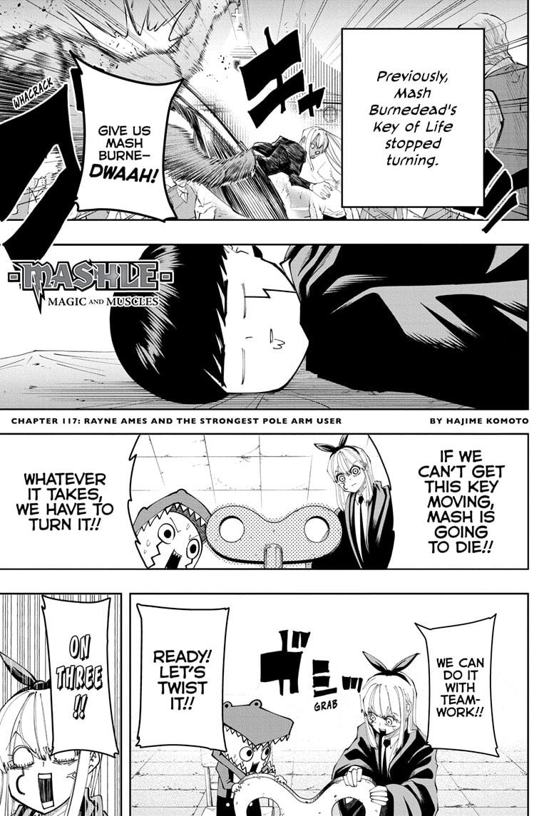 Mashle Chapter 117 page 1 - Chapter 117