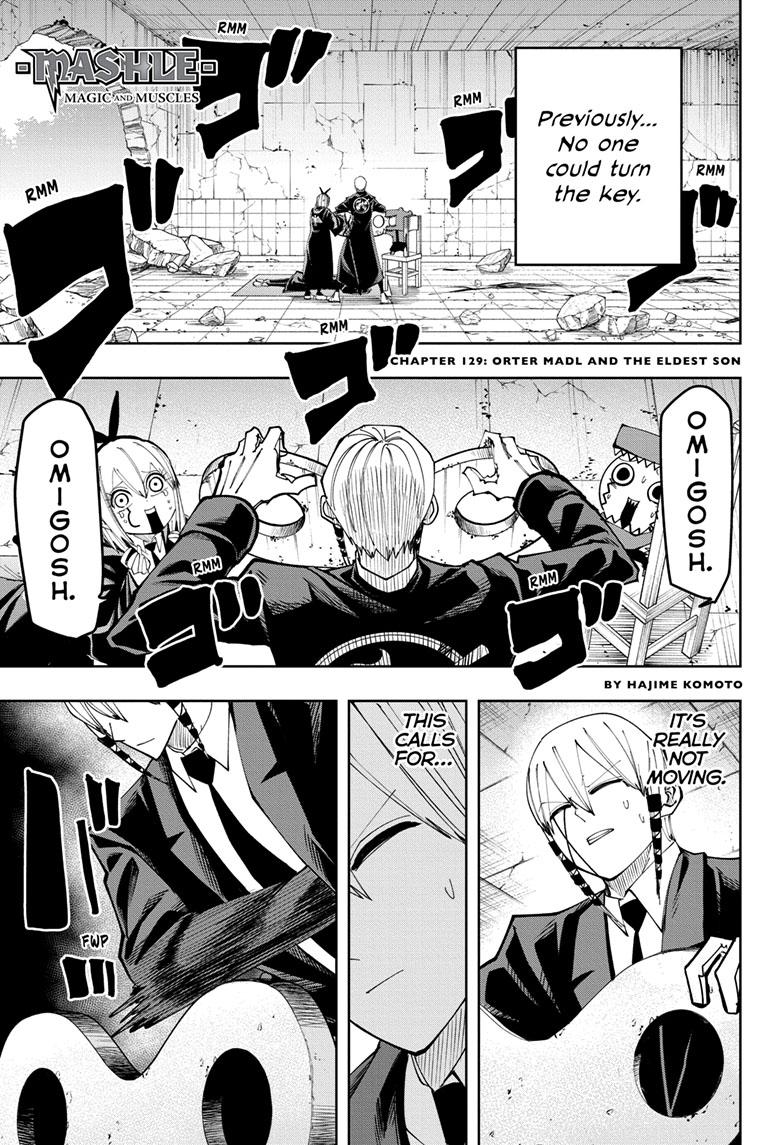 Mashle Chapter 129 page 1 - Chapter 129