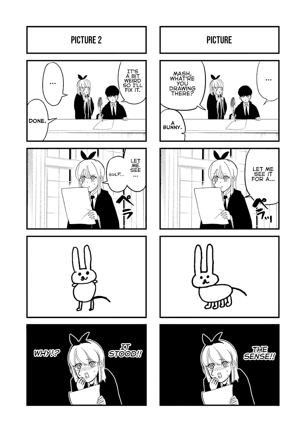 Mashle Chapter 13.5 page 1 - Chapter 13.5: Picture