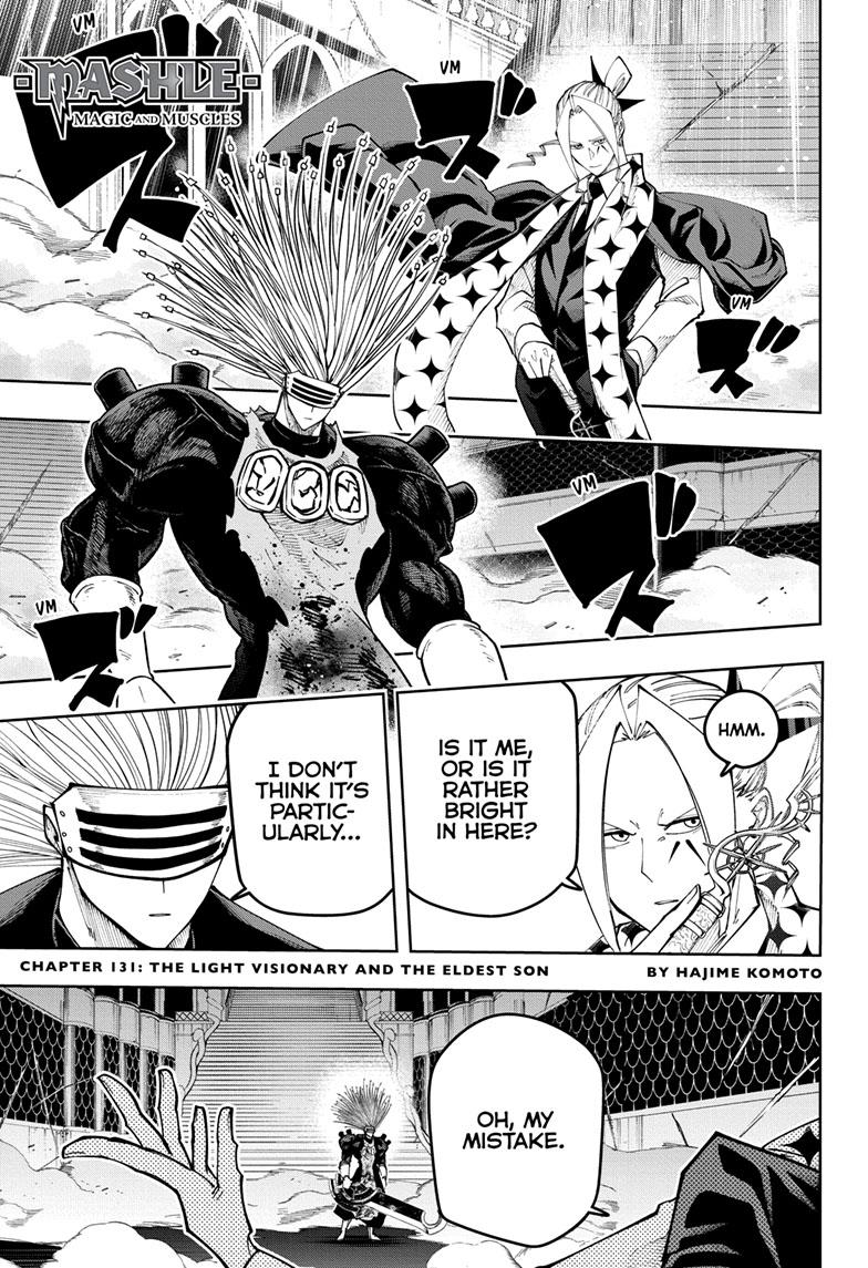 Mashle Chapter 131 page 1 - Chapter 131