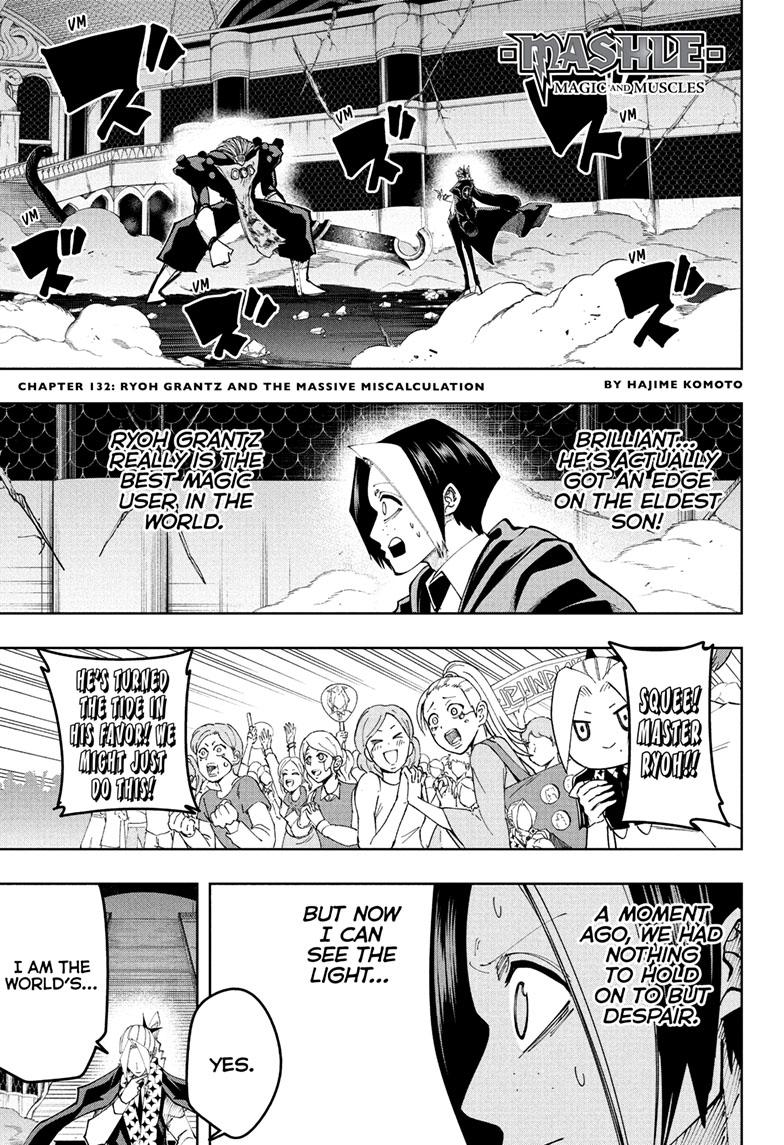 Mashle Chapter 132 page 1 - Chapter 132