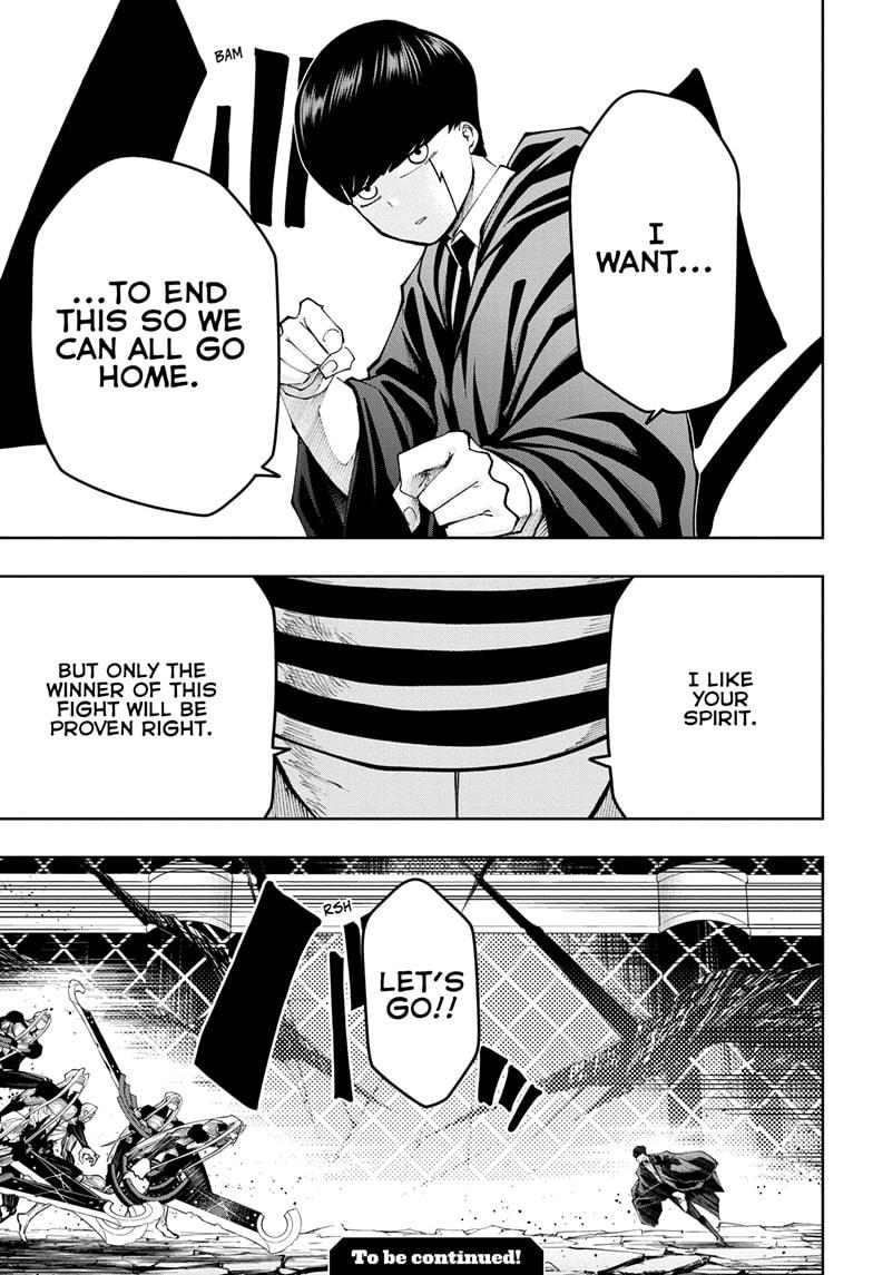 Mashle Chapter 140 page 18 - Chapter 140