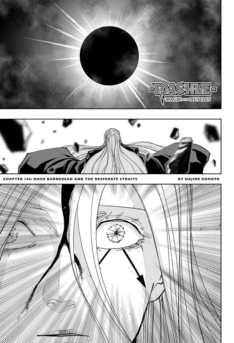 Mashle Chapter 144 page 1 - Chapter 144