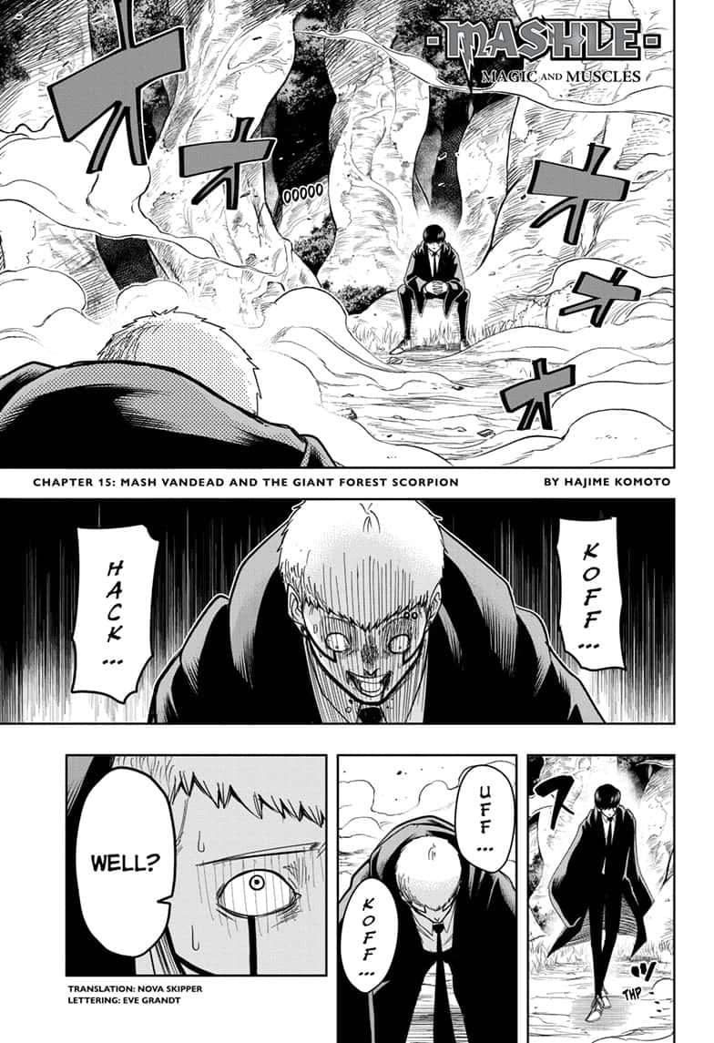 Mashle Chapter 15 page 1 - Chapter 15