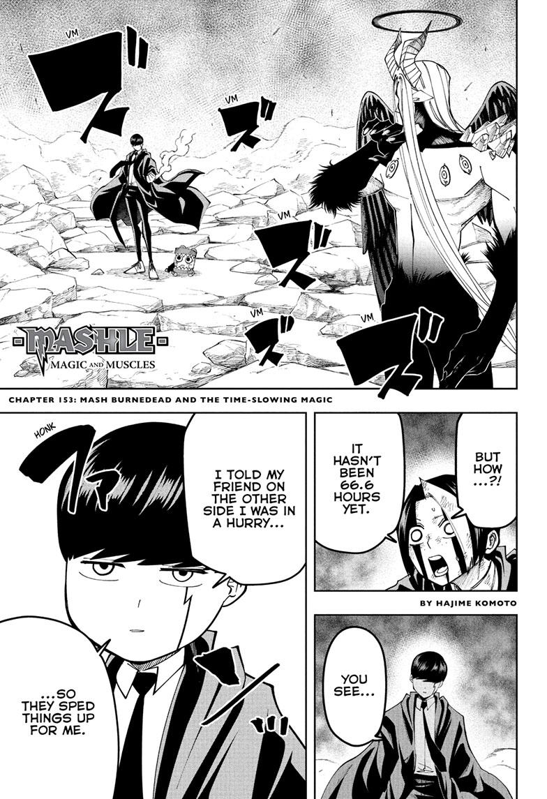 Mashle Chapter 153 page 1 - Chapter 153