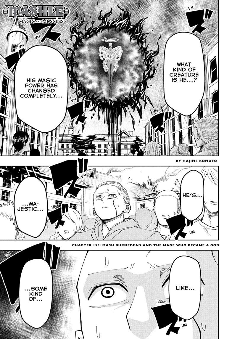 Mashle Chapter 155 page 1 - Chapter 155