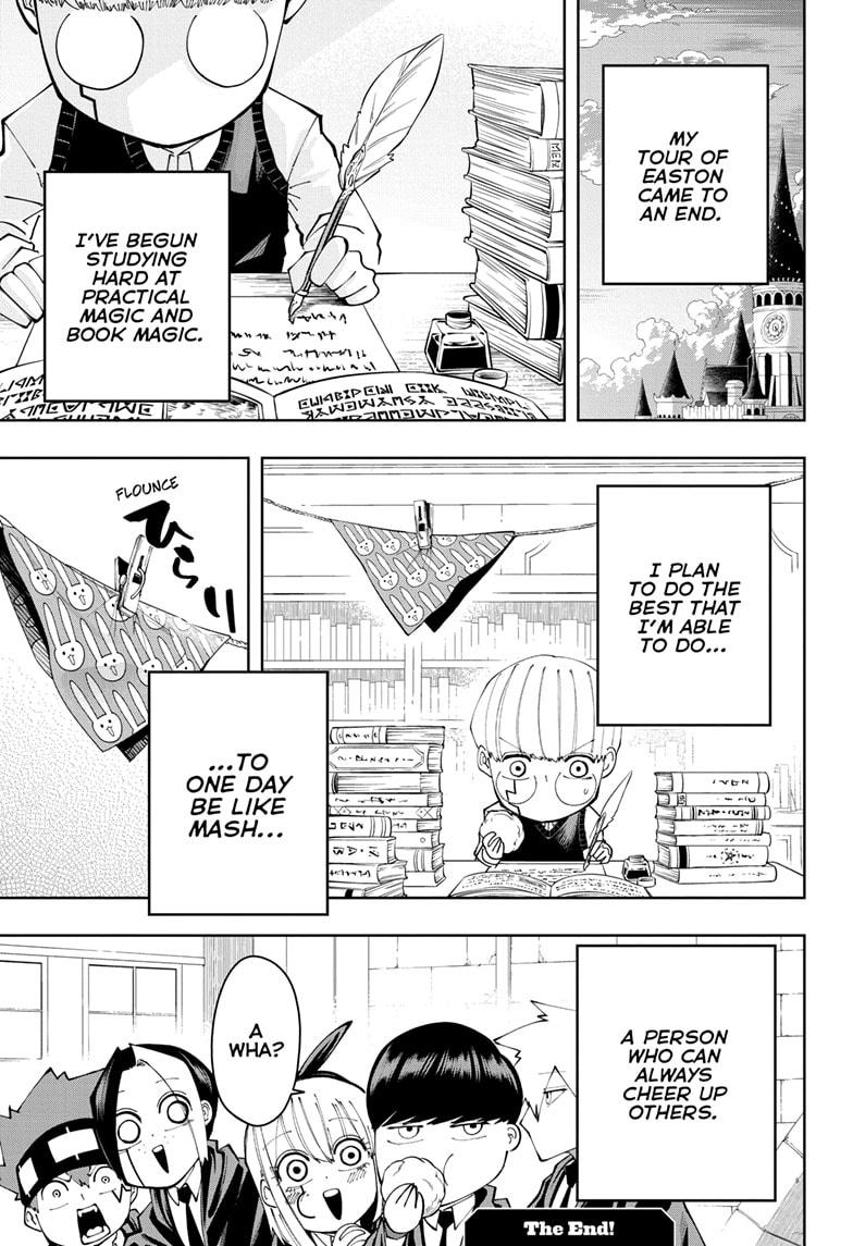 Mashle Chapter 162.5 page 36 - Chapter 162.5 [END]