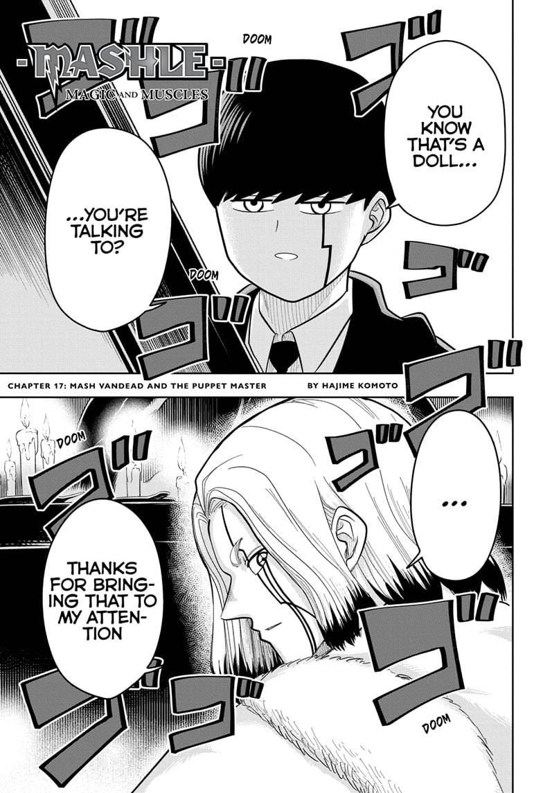 Mashle Chapter 17 page 1 - Chapter 17