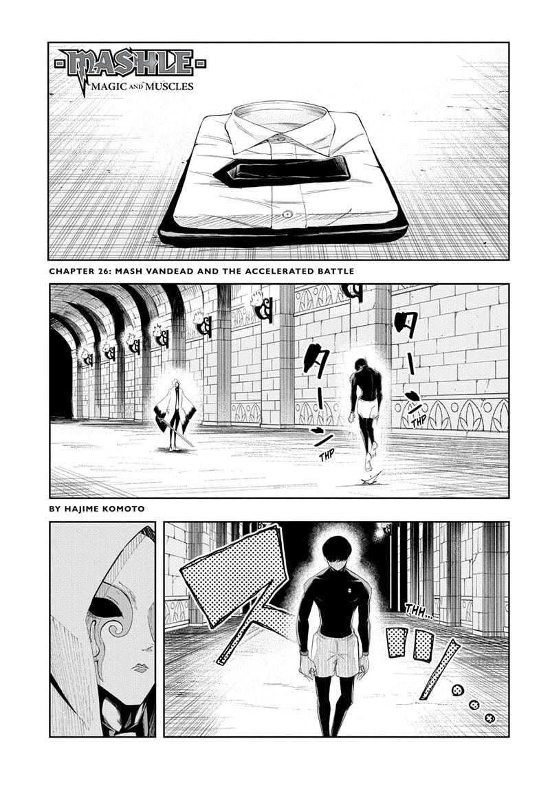 Mashle Chapter 26 page 1 - Chapter 26