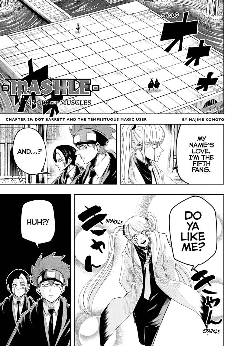 Mashle Chapter 29 page 1 - Chapter 29