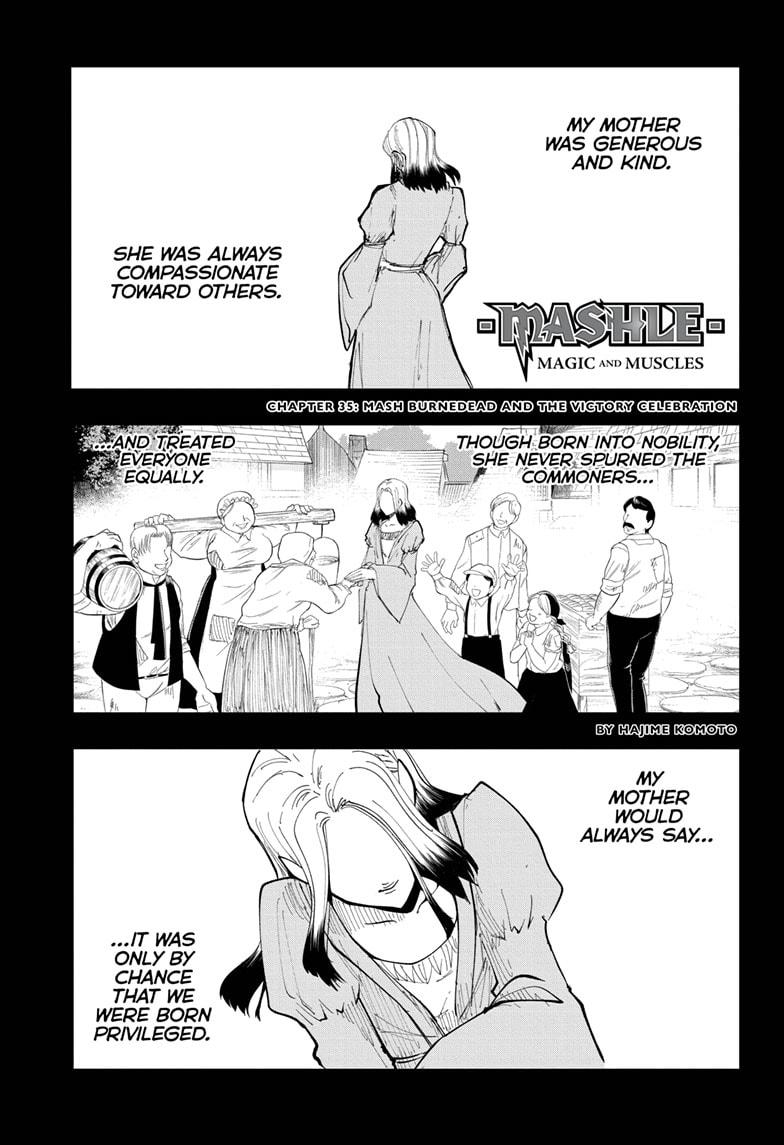 Mashle Chapter 35 page 1 - Chapter 35