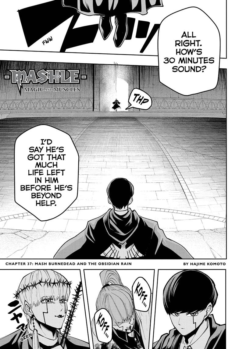 Mashle Chapter 37 page 1 - Chapter 37
