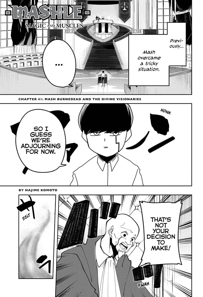 Mashle Chapter 41 page 1 - Chapter 41