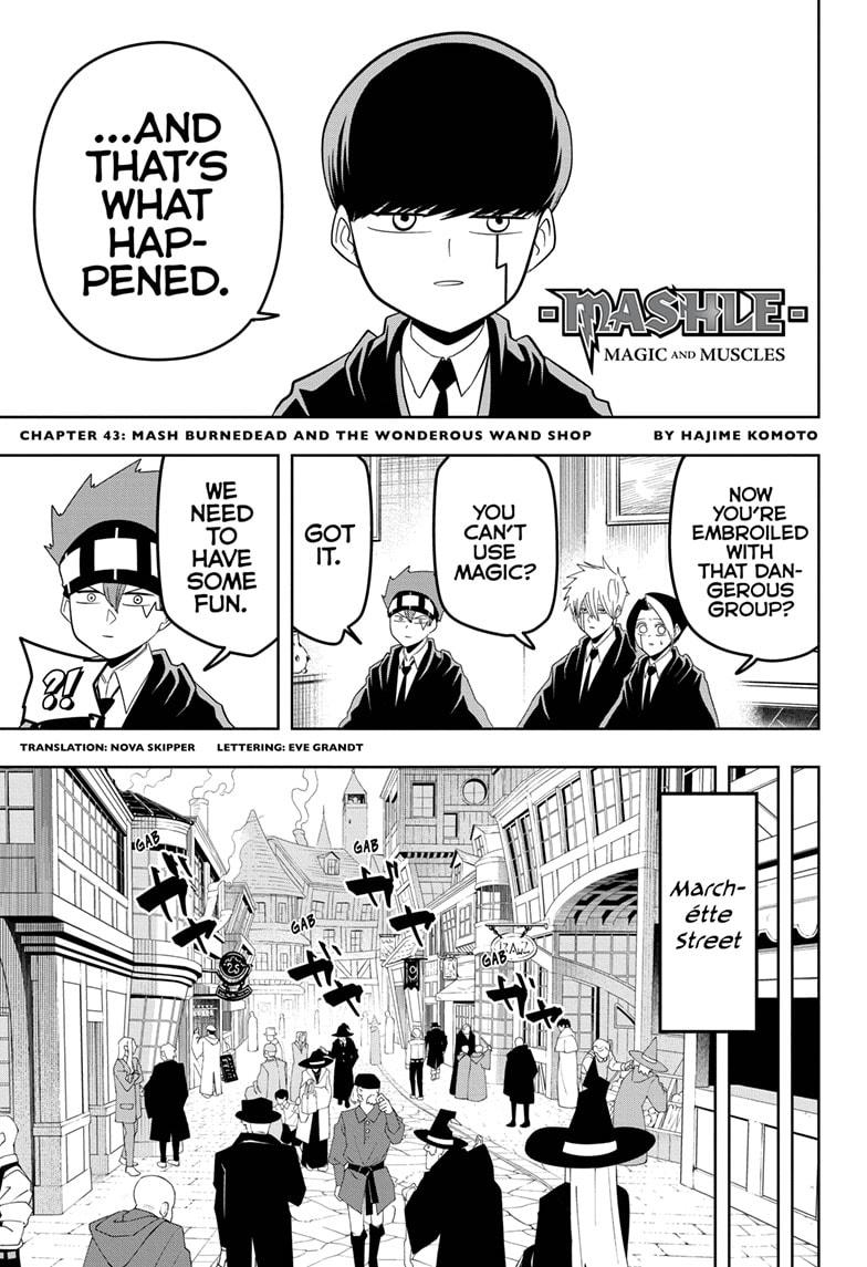 Mashle Chapter 43 page 1 - Chapter 43