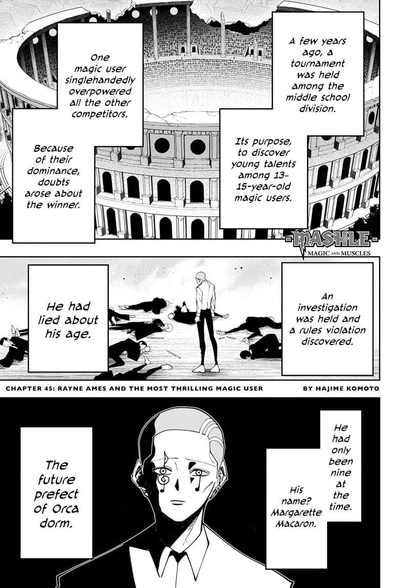 Mashle Chapter 45 page 1 - Chapter 45