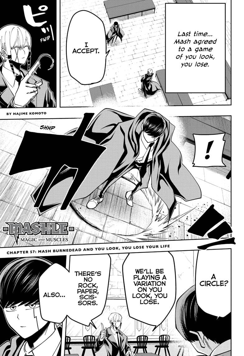 Mashle Chapter 57 page 1 - Chapter 57