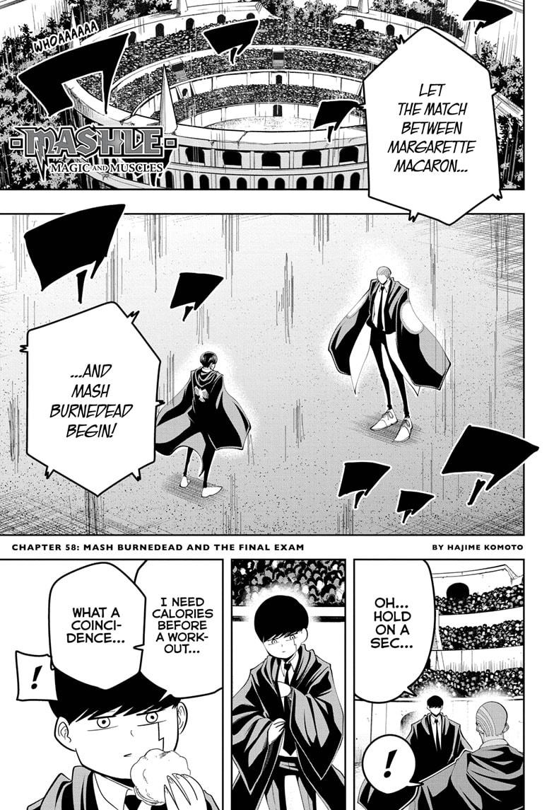 Mashle Chapter 58 page 1 - Chapter 58