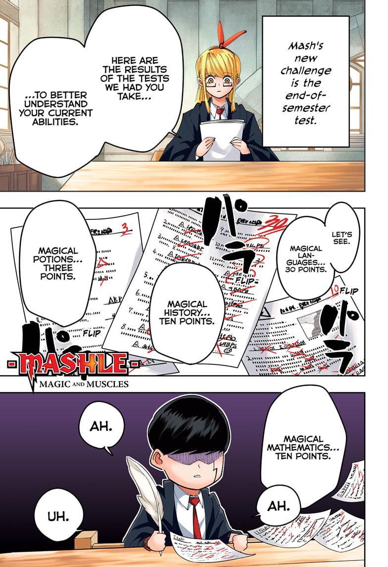 Mashle Chapter 74 page 1 - Chapter 74