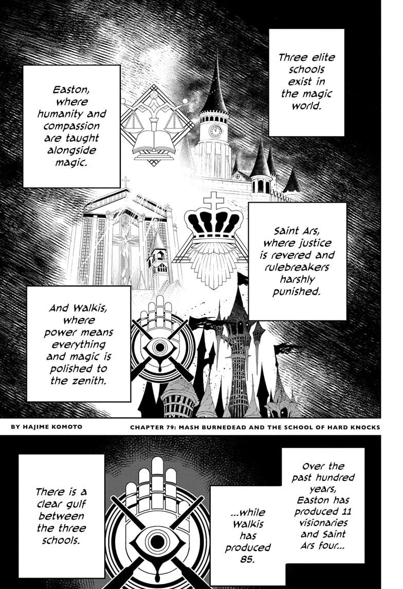 Mashle Chapter 79 page 1 - Chapter 79