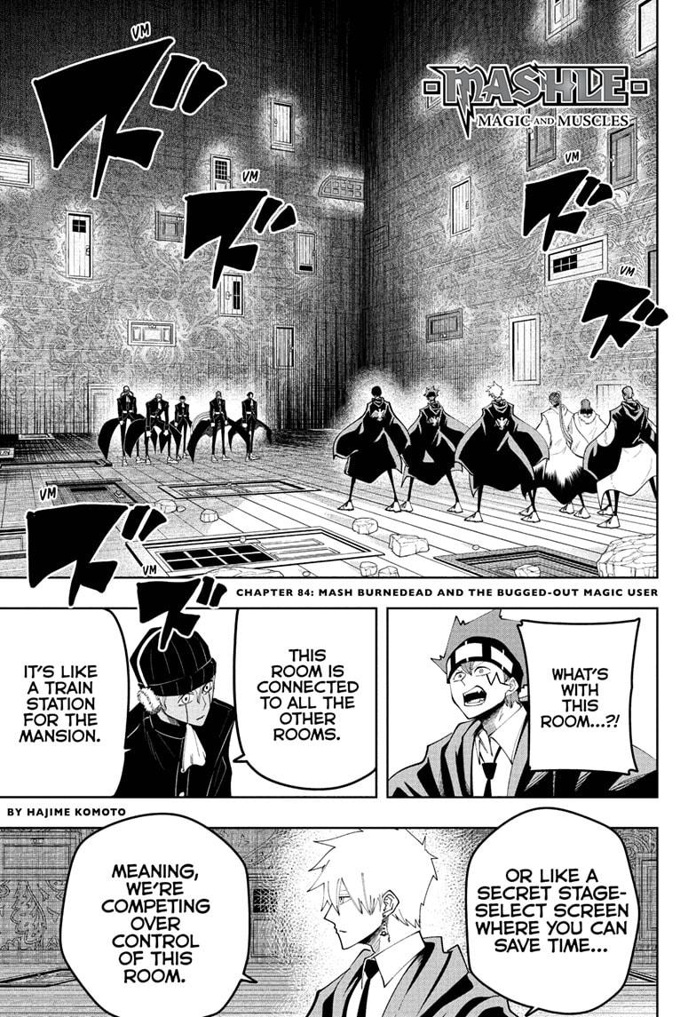 Mashle Chapter 84 page 1 - Chapter 84