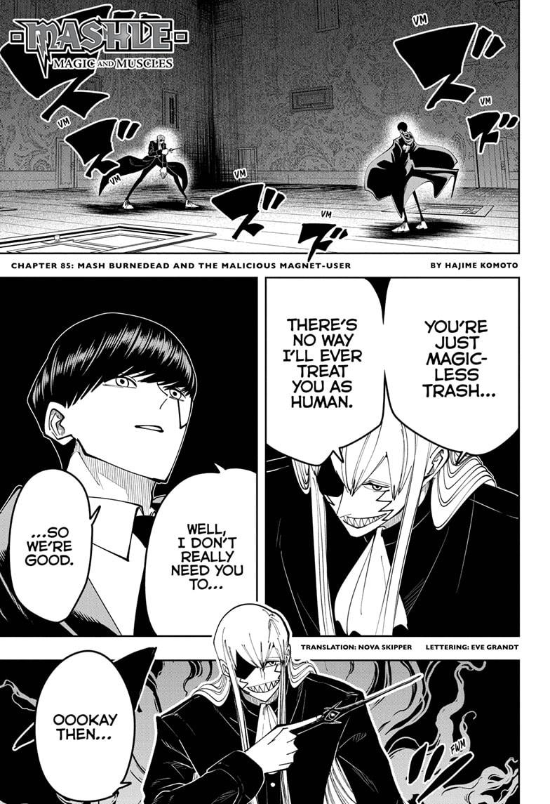 Mashle Chapter 85 page 1 - Chapter 85