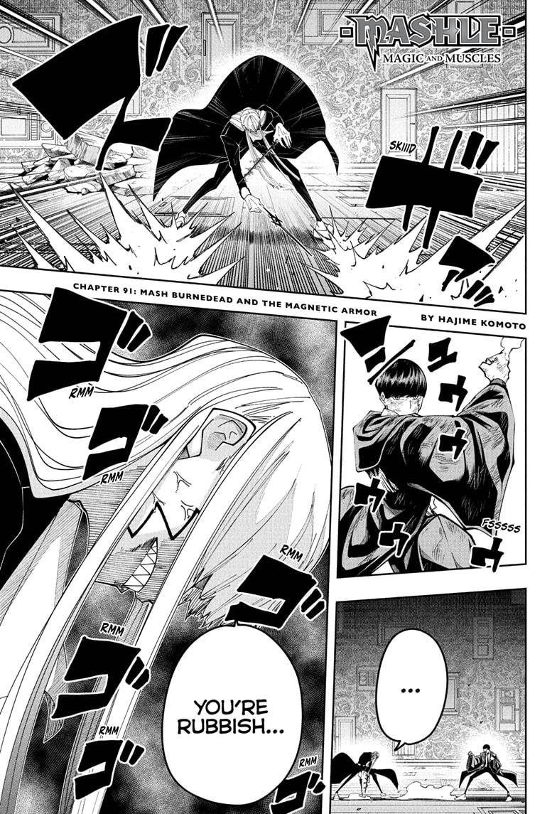Mashle Chapter 91 page 1 - Chapter 91
