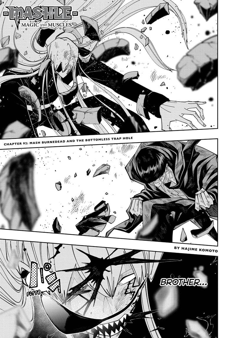 Mashle Chapter 92 page 1 - Chapter 92