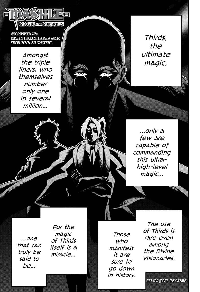 Mashle Chapter 95 page 1 - Chapter 95