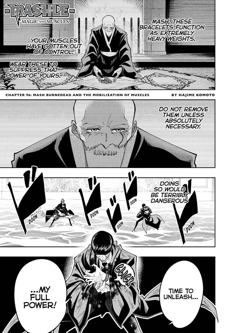 Mashle Chapter 96 page 1 - Chapter 96