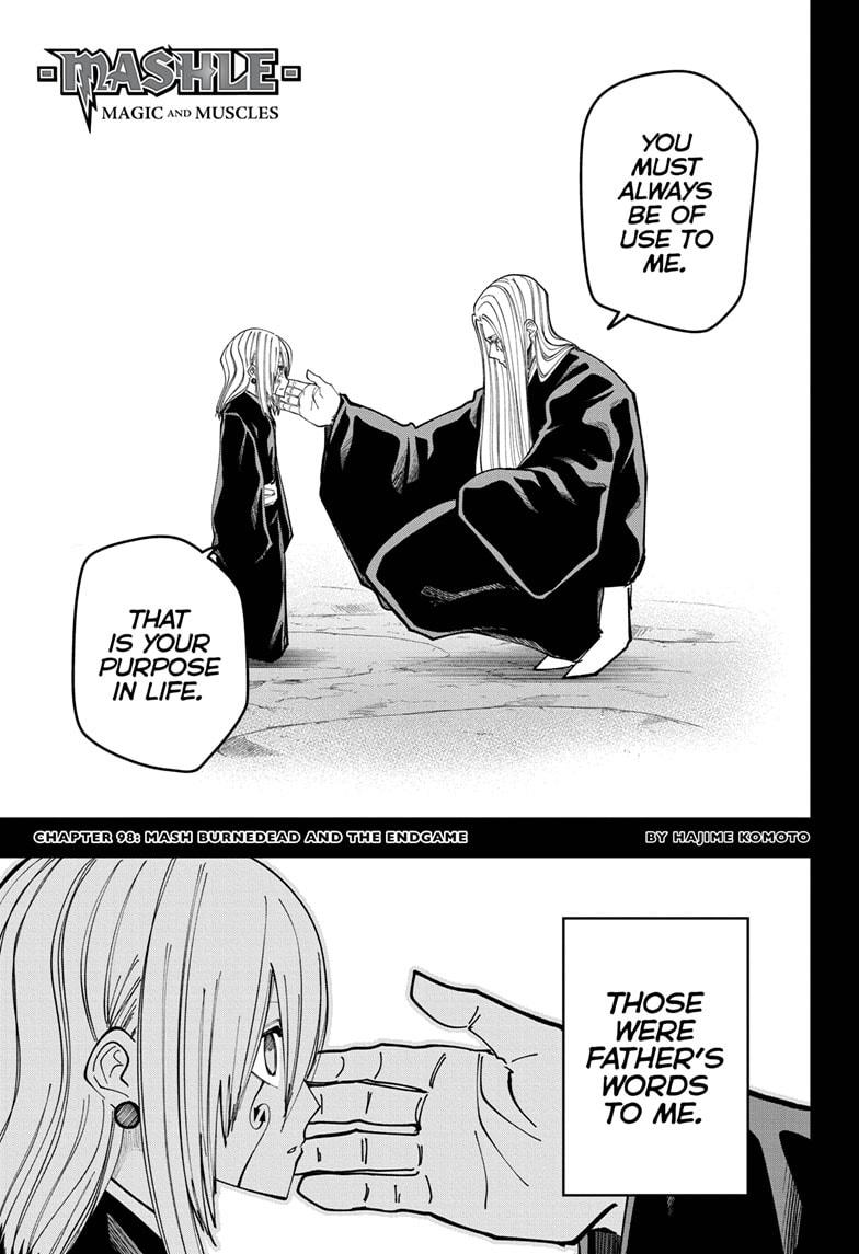 Mashle Chapter 98 page 1 - Chapter 98
