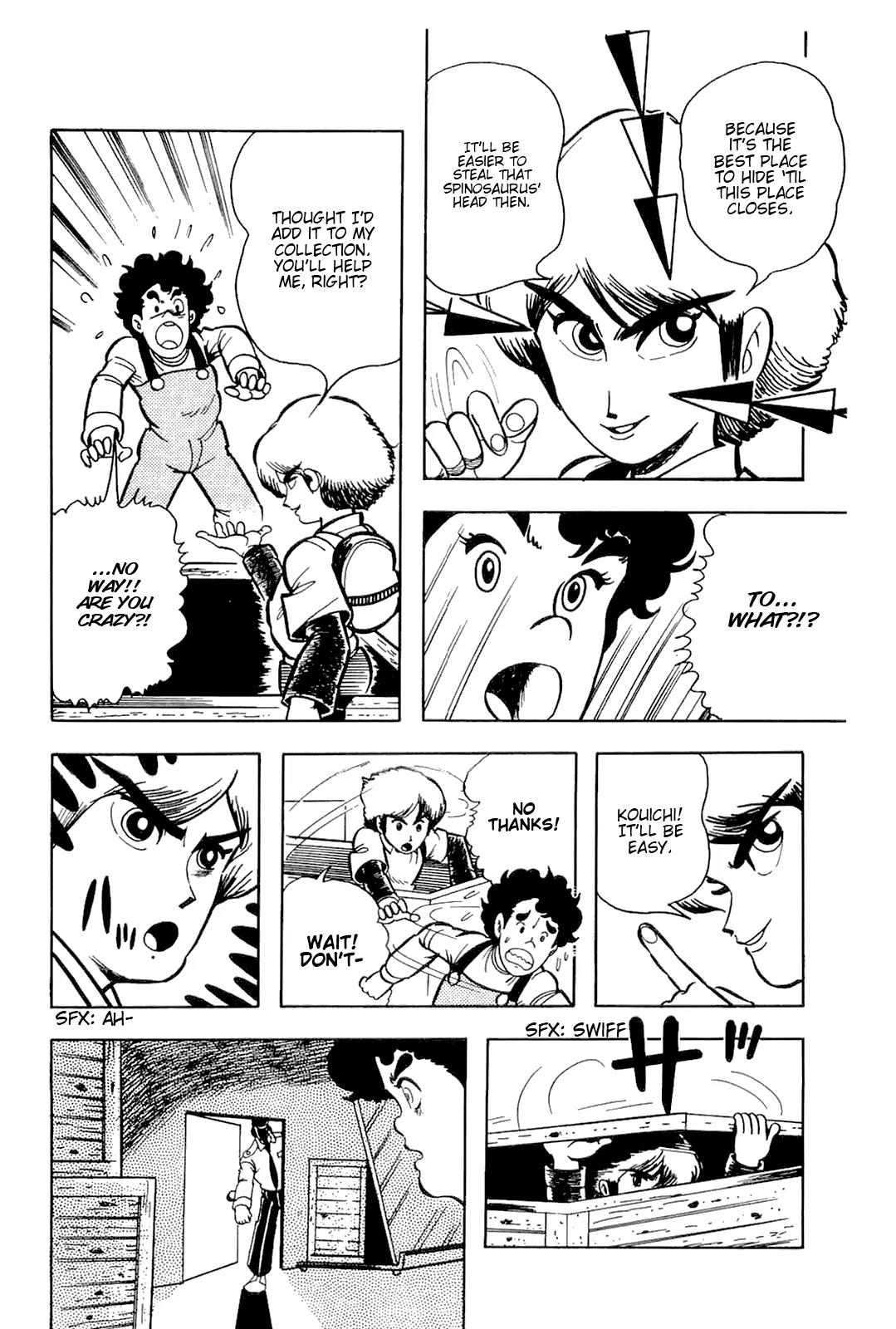 Mashounen BT Chapter 5 page 14 - Chapter 5: The Dinosaur Fossil Thief Incident